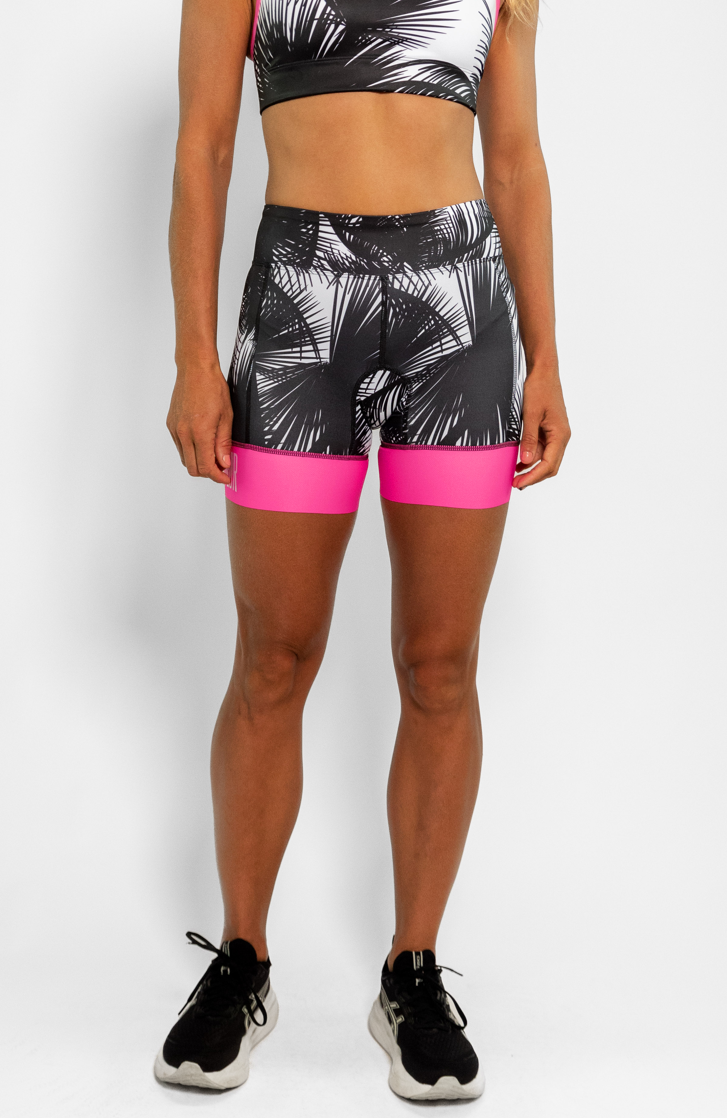 Coeur Sports 5 inch Powerband Tri Short Women's 5" Triathlon Short in Aloha 26
