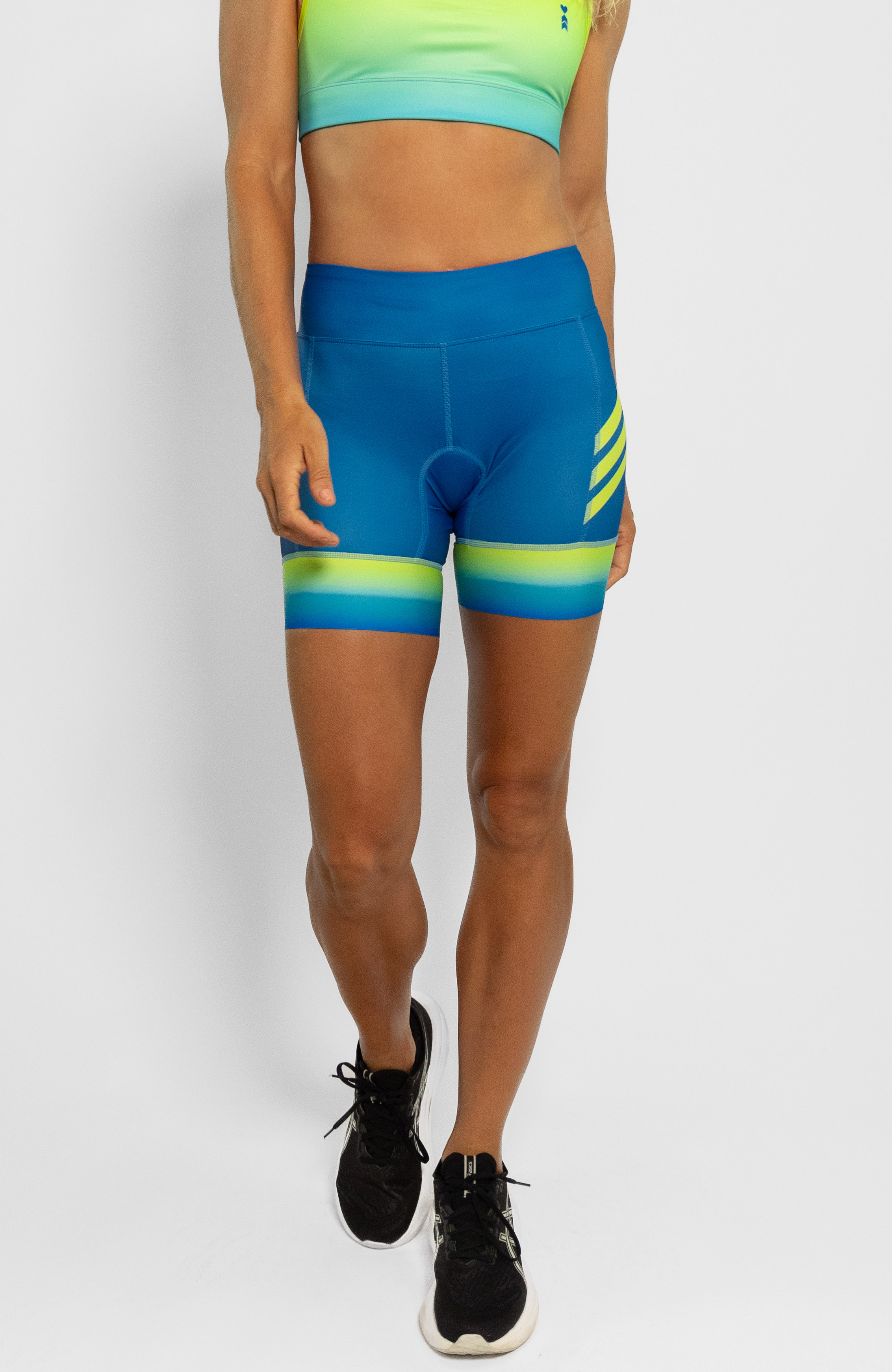 Coeur Sports 5 inch Powerband Tri Short Women's 5" Triathlon Short in Nice 26