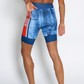 Coeur Sports 8 Inch Powerband Tri Short Denim Women's 8" Triathlon Shorts