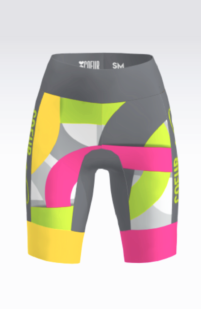 Coeur Sports 8 Inch Powerband Tri Short PRESALE: Velo Club 25 Women's 8" Triathlon Shorts