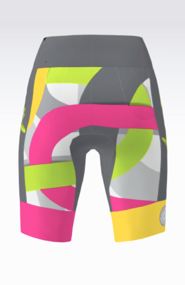 Coeur Sports 8 Inch Powerband Tri Short PRESALE: Velo Club 25 Women's 8" Triathlon Shorts