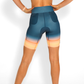 Coeur Sports 8 Inch Powerband Tri Short Solar Flare Women's 8" Triathlon Shorts