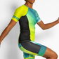 Coeur Sports Aero Tri Top Aurora Women's Sleeved No Zip Triathlon Aero Top