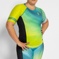 Coeur Sports Aero Tri Top Aurora Women's Sleeved No Zip Triathlon Aero Top