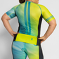 Coeur Sports Aero Tri Top Aurora Women's Sleeved No Zip Triathlon Aero Top