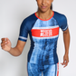 Coeur Sports Aero Tri Top Denim Women's Sleeved No Zip Triathlon Aero Top