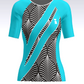 Coeur Sports Aero Tri Top PRESALE! Filigree Women's Sleeved NO ZIP Triathlon Aero Top