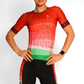 Coeur Sports Aero Tri Top Watermelon Women's Sleeved No Zip Triathlon Aero Top