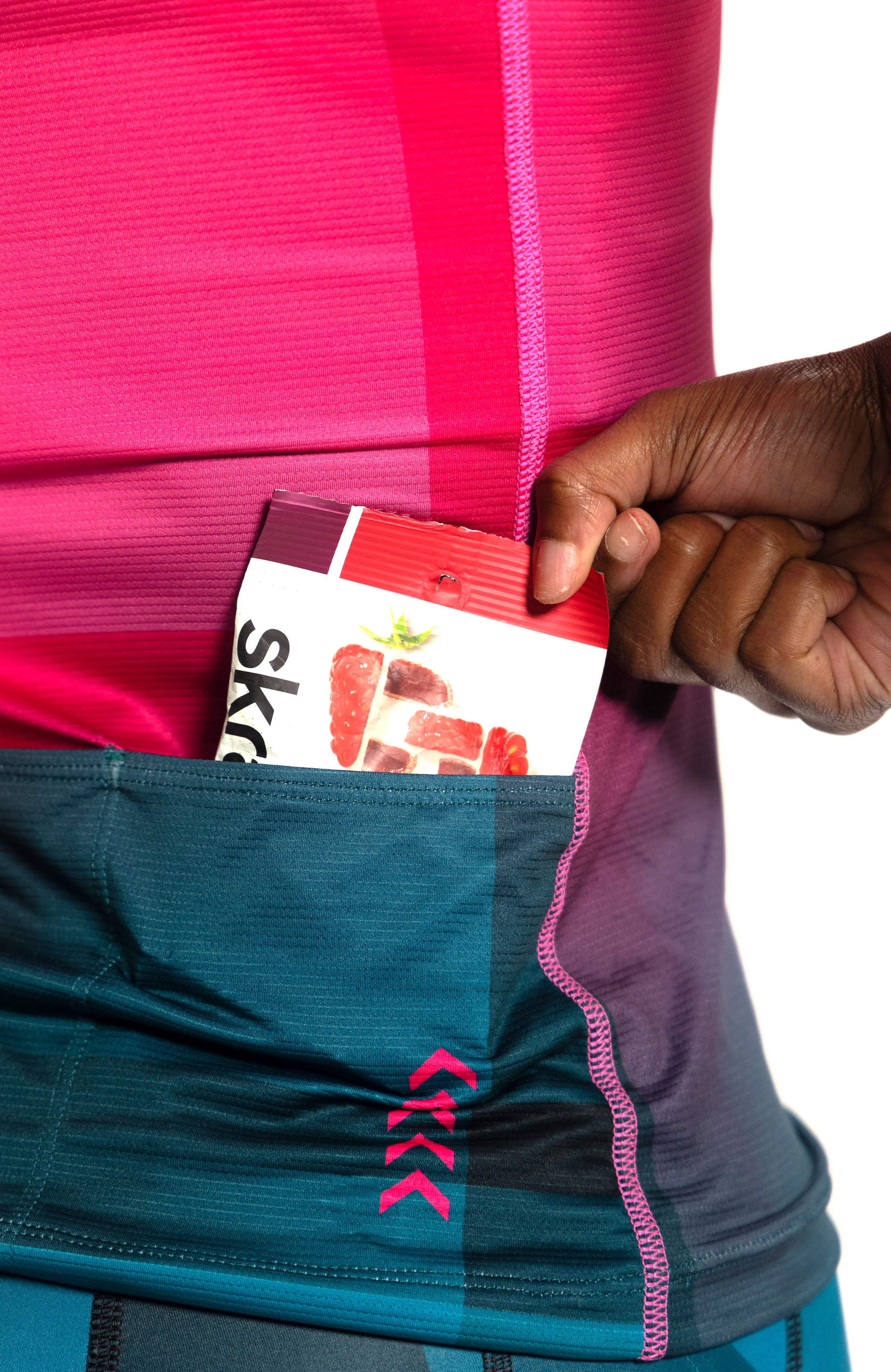 Coeur Sports Aero Tri Top Women's Sleeved Triathlon Aero Top in Bougainvillea