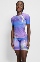 Coeur Sports Aero Tri Top Women's Sleeved Triathlon Aero Top in Plush