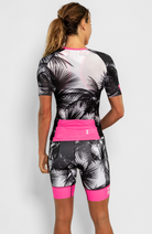 Coeur Sports Aero Tri Top Women's Zele Sleeved Aero Top in Aloha 26