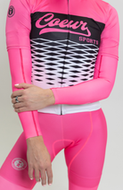 Coeur Sports Arm Warmer Thermal Arm Warmers in Bubblegum