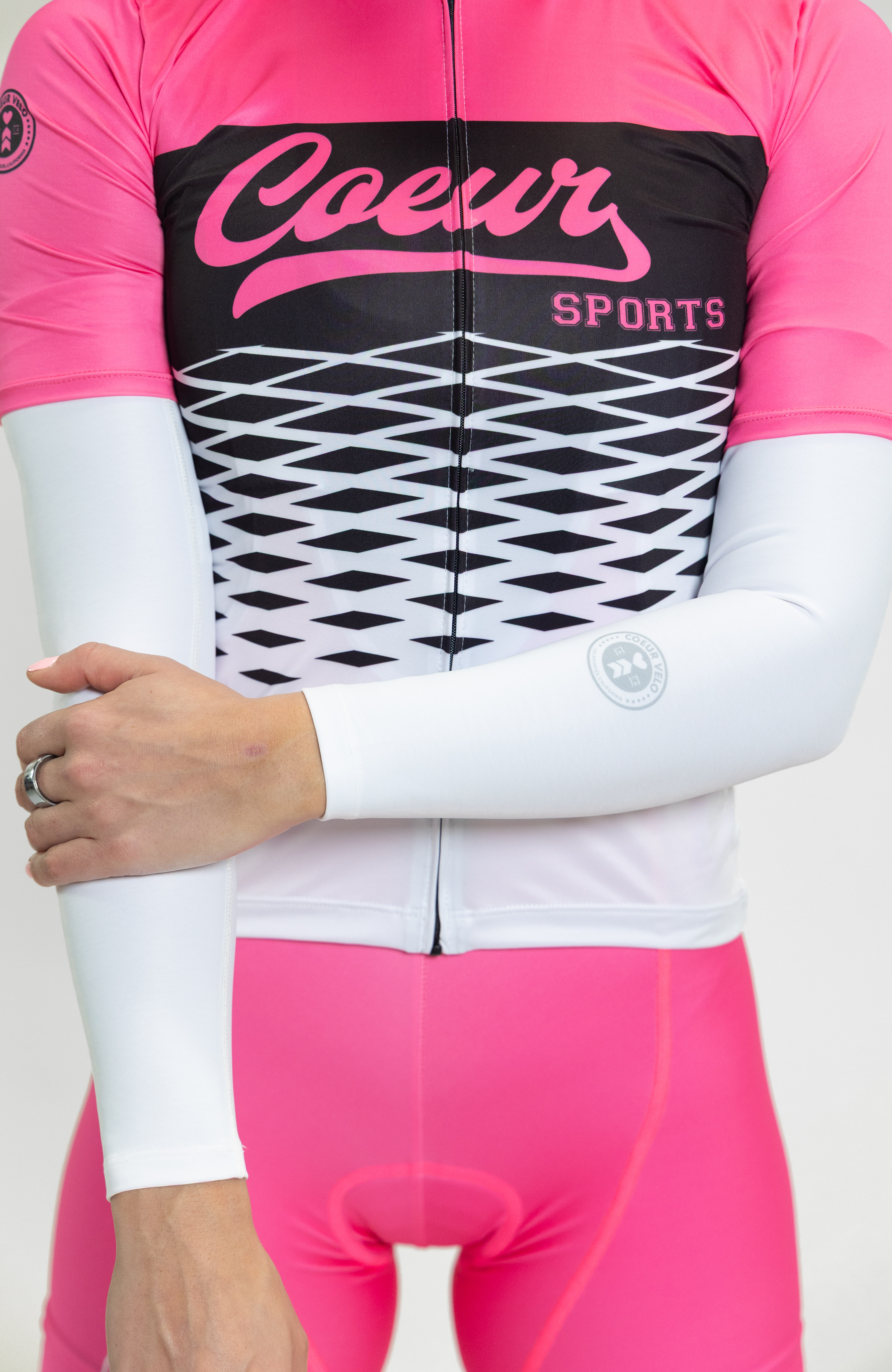 Coeur Sports Arm Warmer Thermal Arm Warmers in Polar