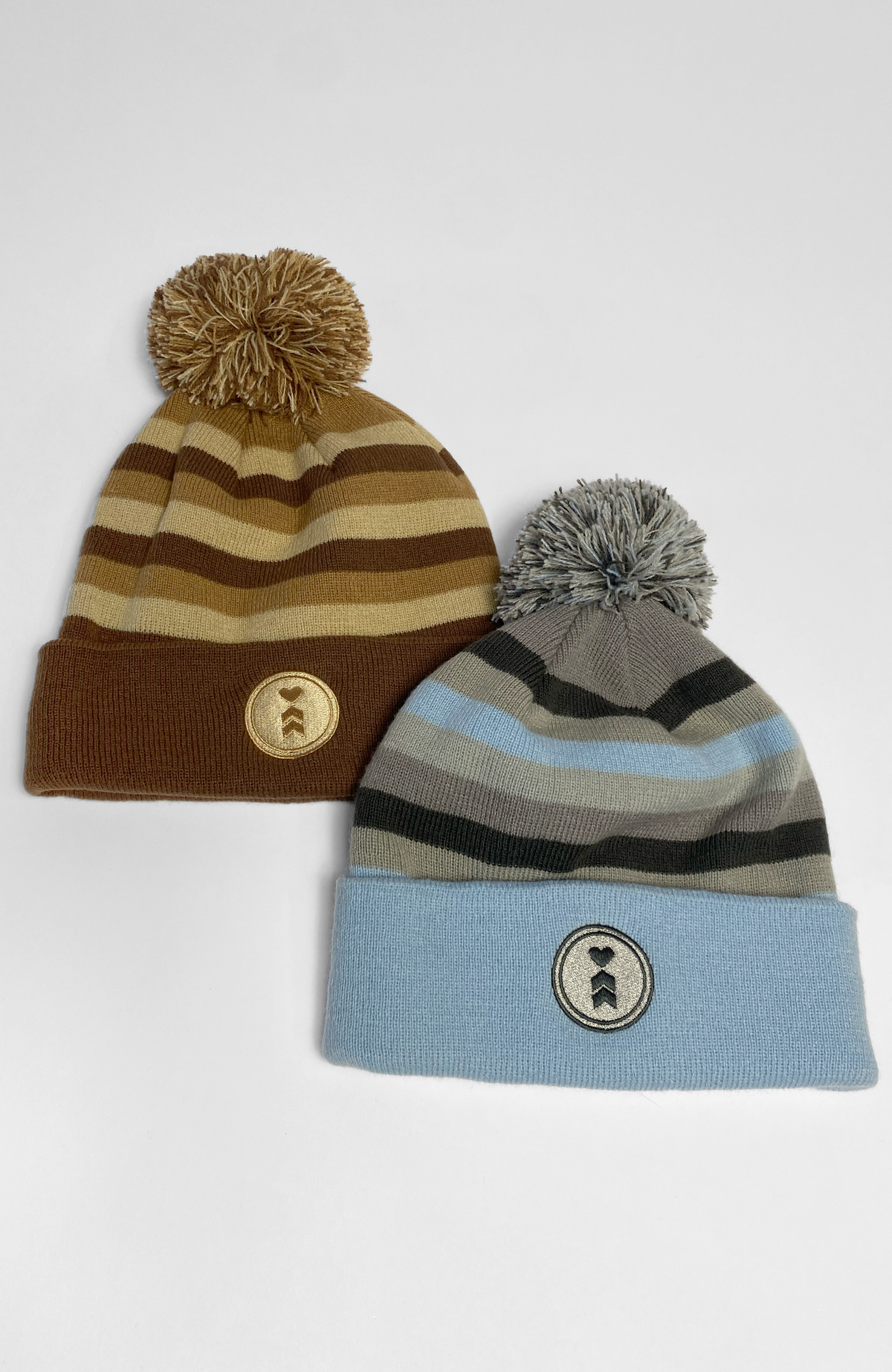 coeur-sports-beanie-striped-  display picture 1
