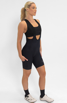 Coeur Sports Bib Short Women's EZ Drop Cycling Bib in Black