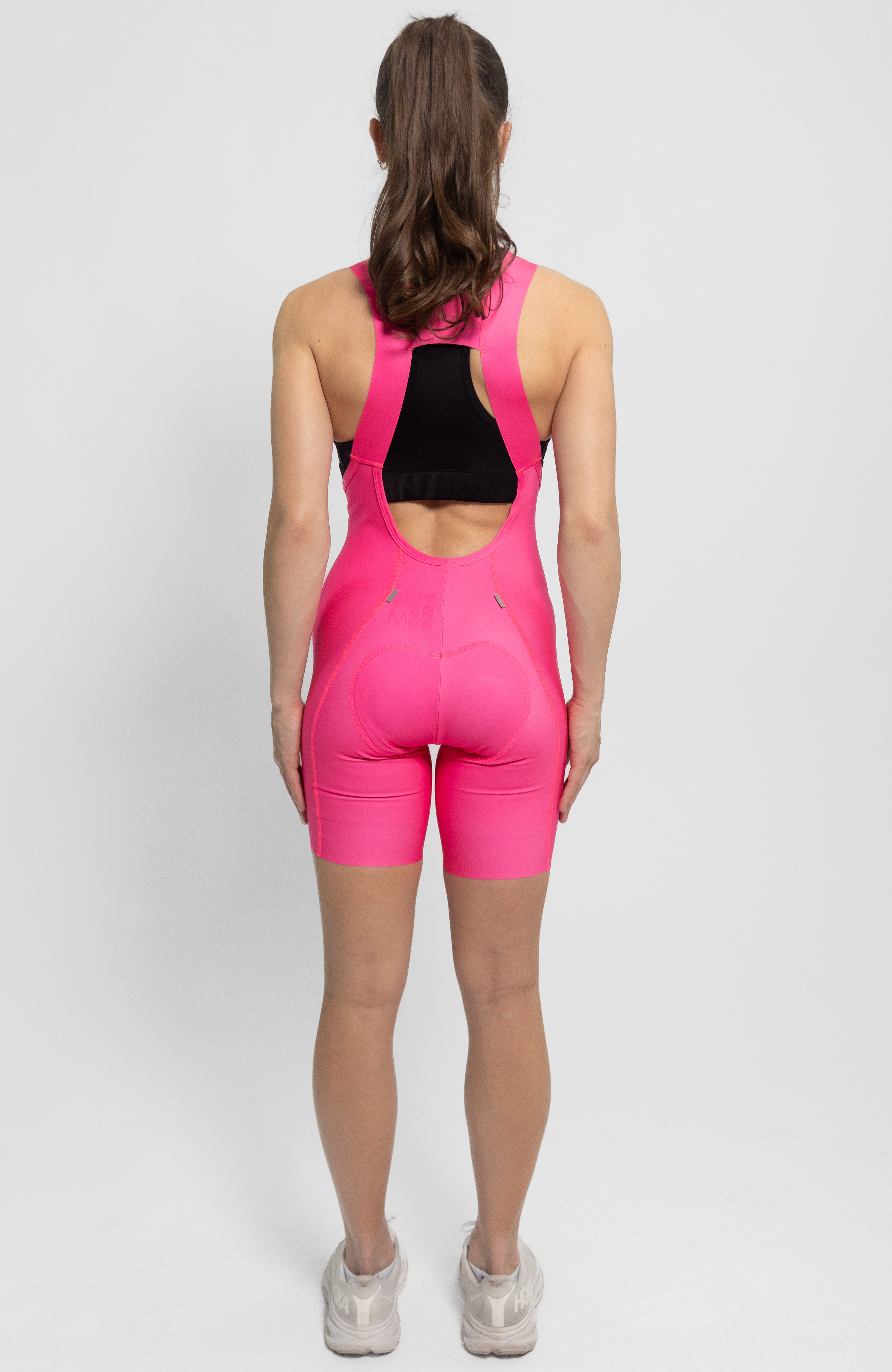 Coeur Sports Bib Short Women's EZ Drop Cycling Bibs in Lipstick