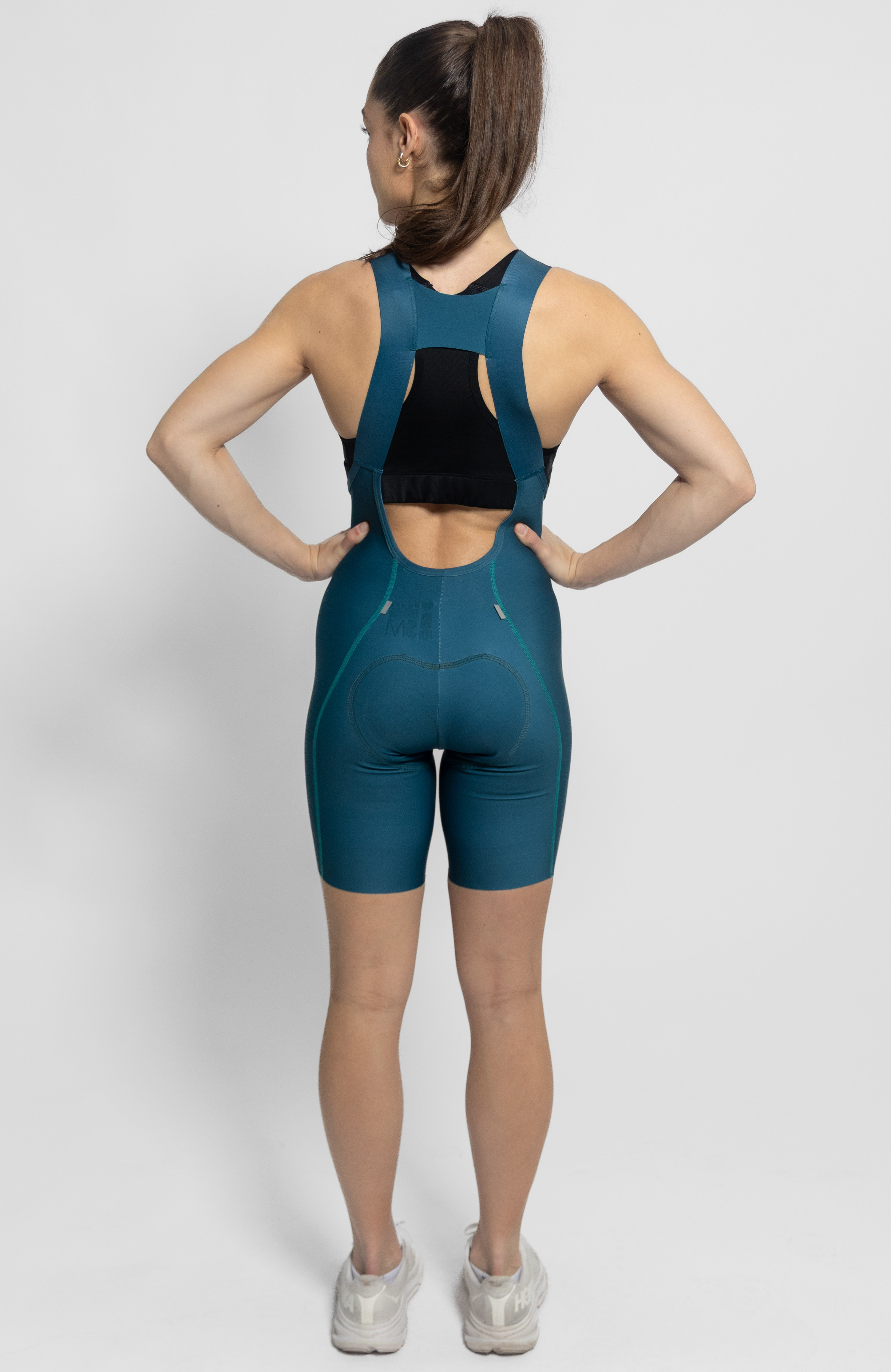 Coeur Sports Bib Short Women's EZ Drop Cycling Bibs in Marine
