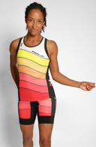 Coeur Sports Braless Tri Tank All Together Collection 2023 Women's Braless Triathlon Tank