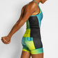 Coeur Sports Braless Tri Tank Aurora Women's Braless Triathlon Tank