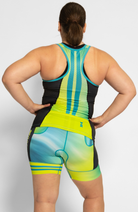 Coeur Sports Braless Tri Tank Aurora Women's Braless Triathlon Tank