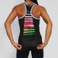 Coeur Sports Braless Tri Tank Cyberchic Women's Braless Triathlon Tank