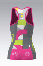 Coeur Sports Braless Tri Tank PRESALE: Velo Club 25 Braless Triathlon Tank