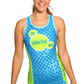 Coeur Sports Braless Tri Tank PRESALE! Women's Braless Tri Tank in Collective Beat 23