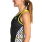 Coeur Sports Braless Tri Tank Velvet Banana Women's Braless Triathlon Tank