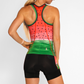 Coeur Sports Braless Tri Tank Watermelon Women's Braless Triathlon Tank