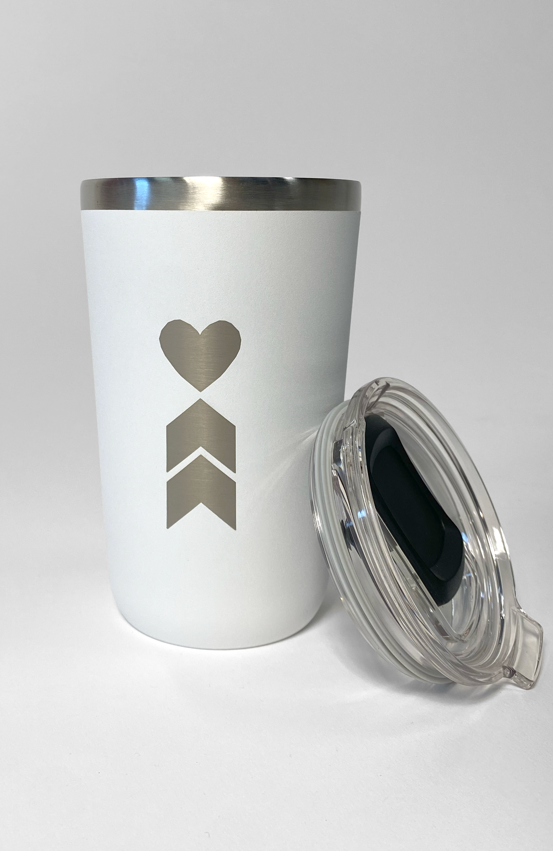 Coeur Sports Coffee Mug White Coeur Insulated Coffee Mug