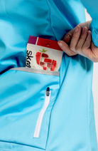 Coeur Sports Cycling Jacket Thermal Cycling Jacket in Wavelength