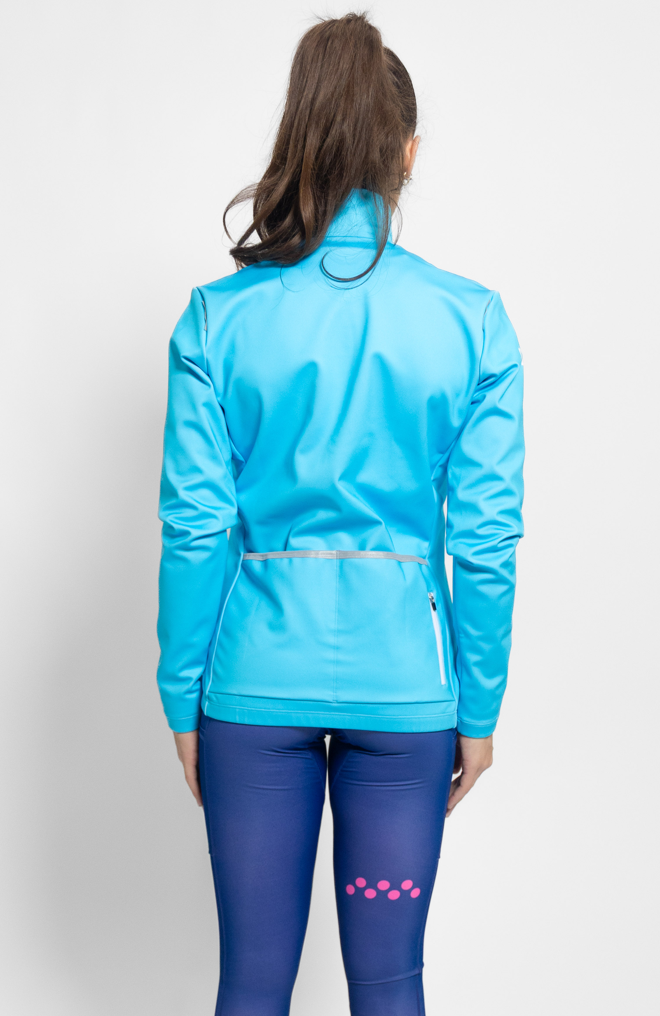 Coeur Sports Cycling Jacket Thermal Cycling Jacket in Wavelength