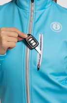 Coeur Sports Cycling Jacket Thermal Cycling Jacket in Wavelength