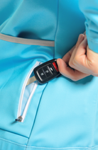 Coeur Sports Cycling Jacket Thermal Cycling Jacket in Wavelength