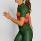 Coeur Sports Cycling Jersey Forest Cycling Jersey