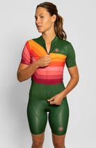 Coeur Sports Cycling Jersey Forest Cycling Jersey