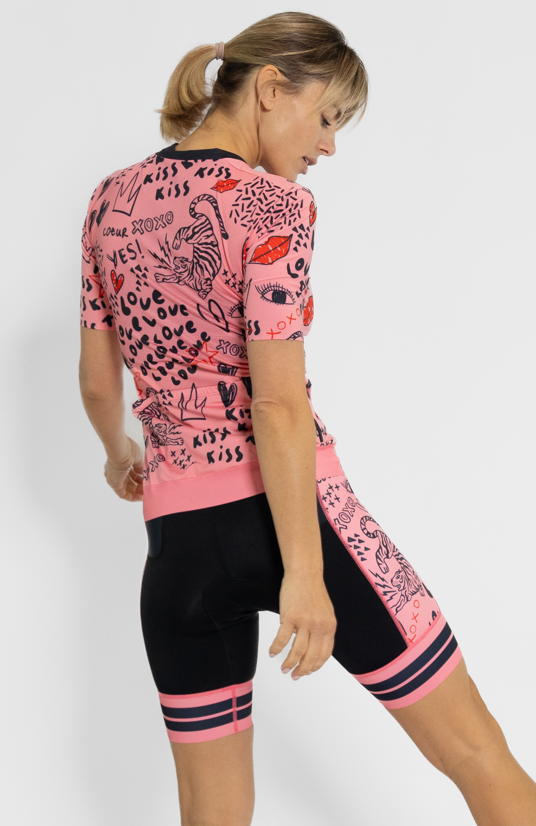 Coeur Sports Cycling Jersey Love Bomb Women's Cycling Jersey