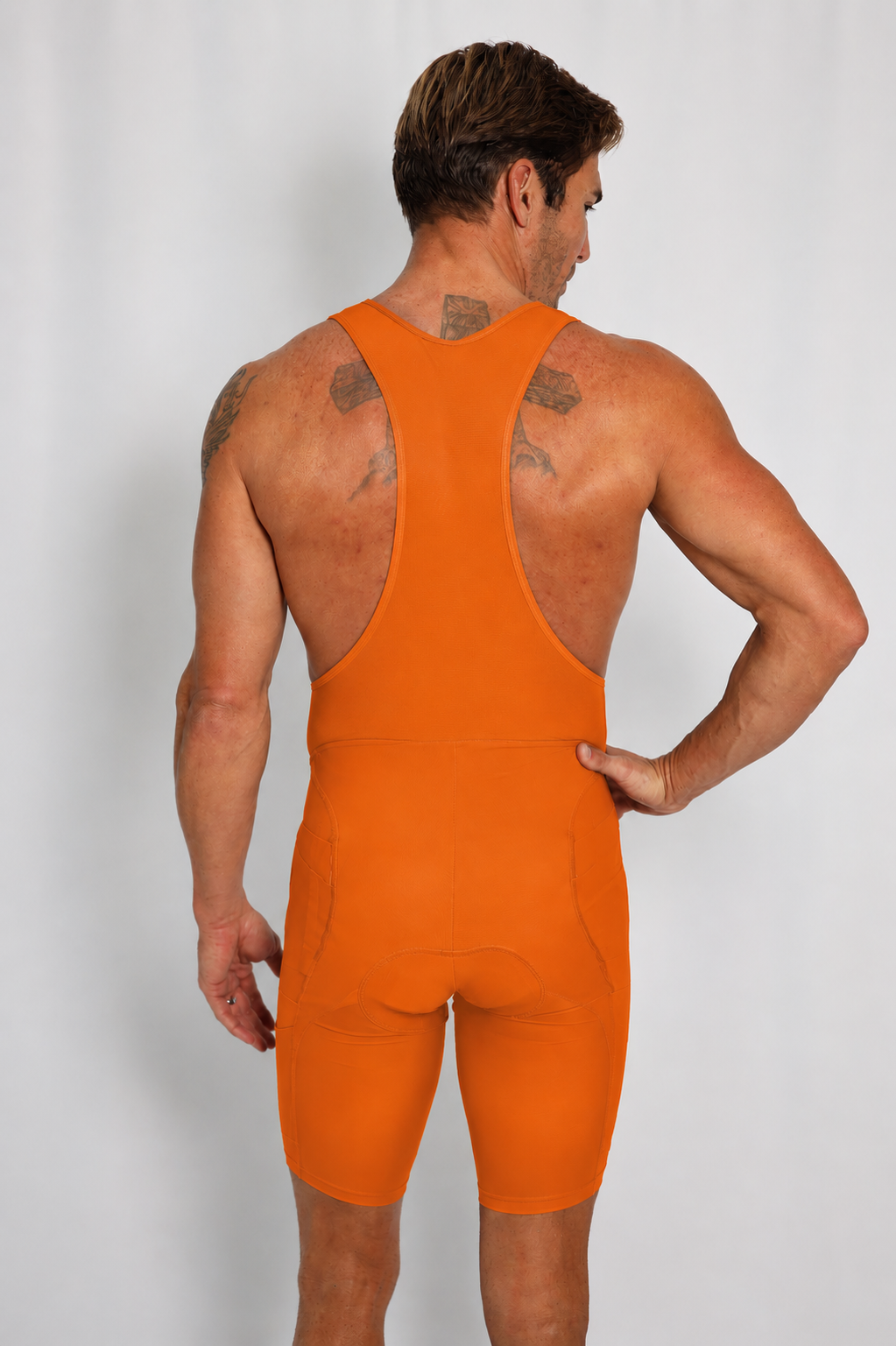 Coeur Sports Cycling Jersey Quantum Cycling Bibs In Rust