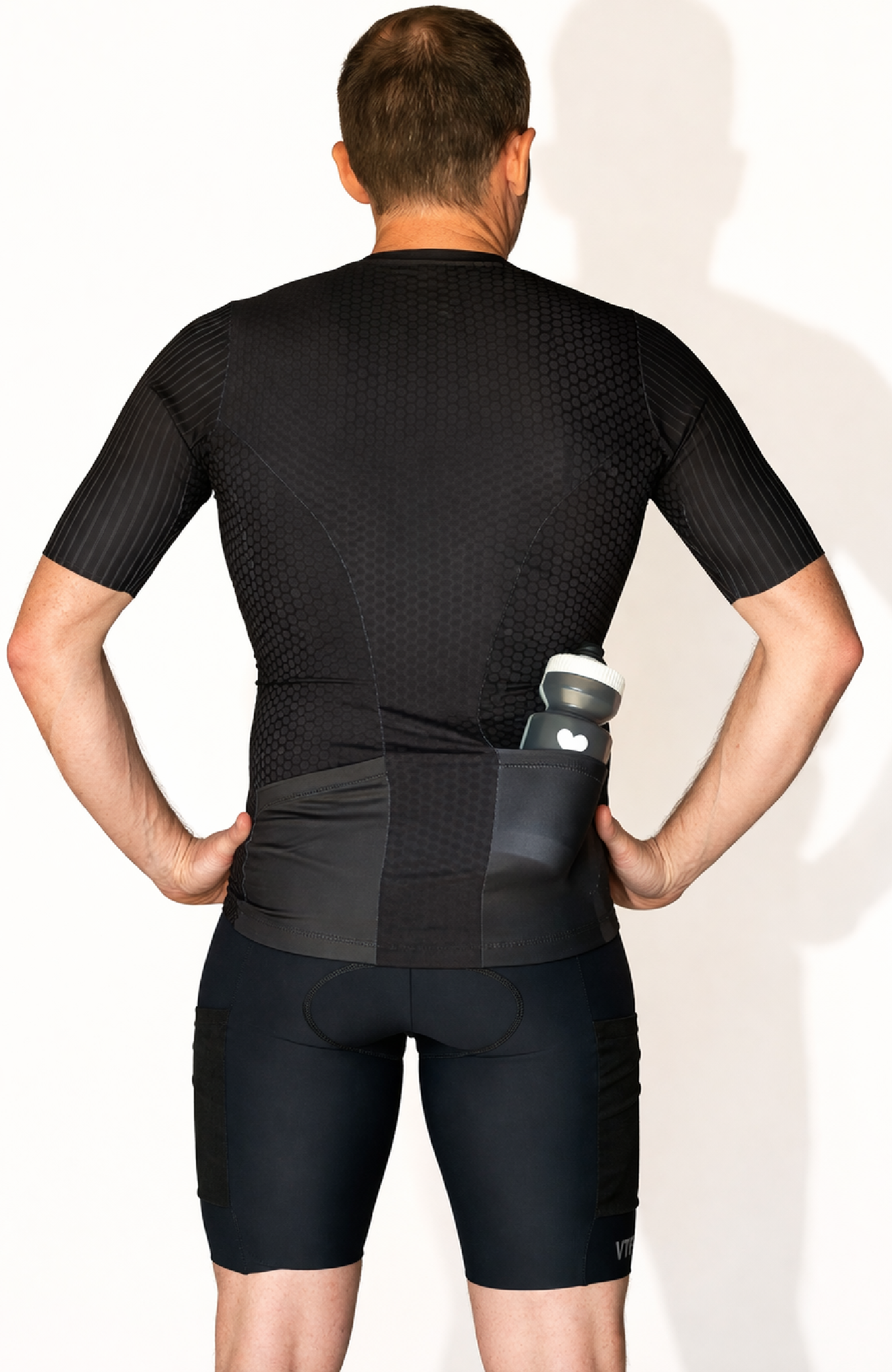 Coeur Sports Cycling Jersey Stryker Aero Top in Black