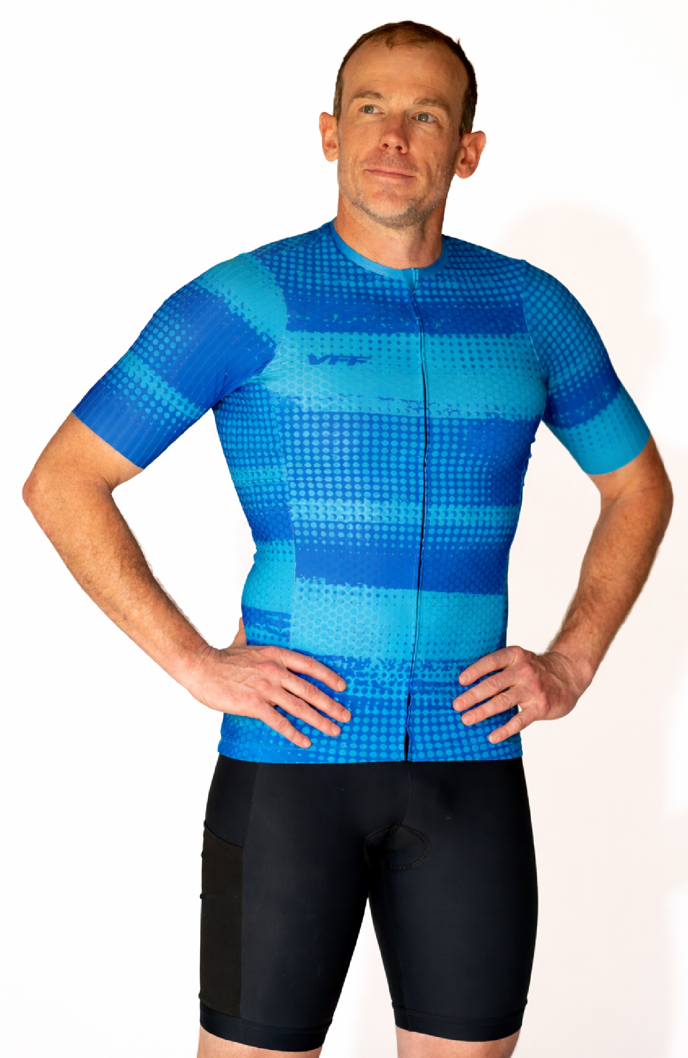 Coeur Sports Cycling Jersey Stryker Aero Top in Reverb