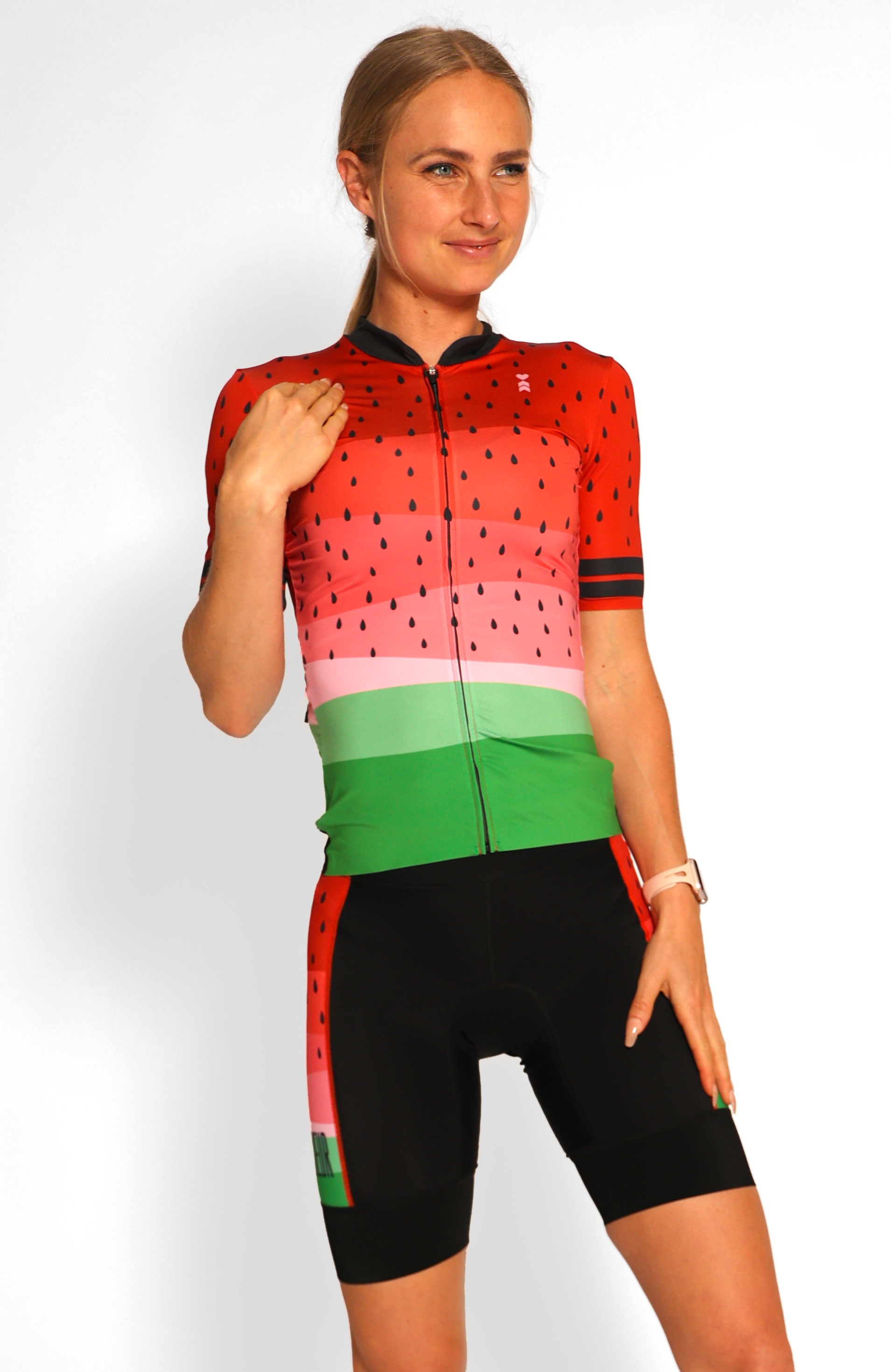 Coeur Sports Cycling Jersey Watermelon Women's Cycling Jersey