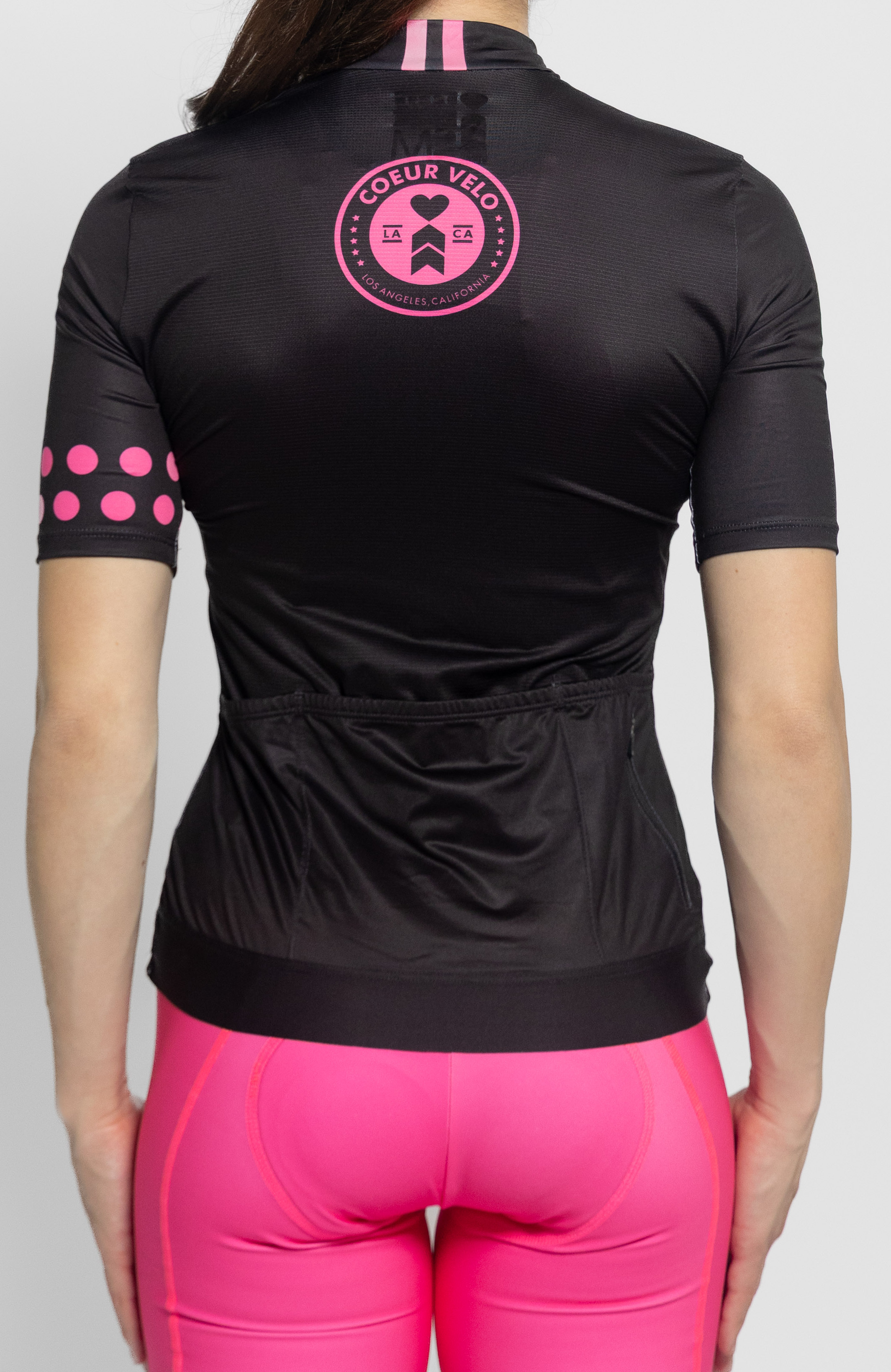 Coeur Sports Cycling Jersey Women's Cycling Jersey in Cherry Velo