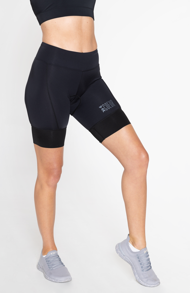 Feelj Biker Shorts - Short De Sport Court Pour Femme Avec Poche - Zwart S