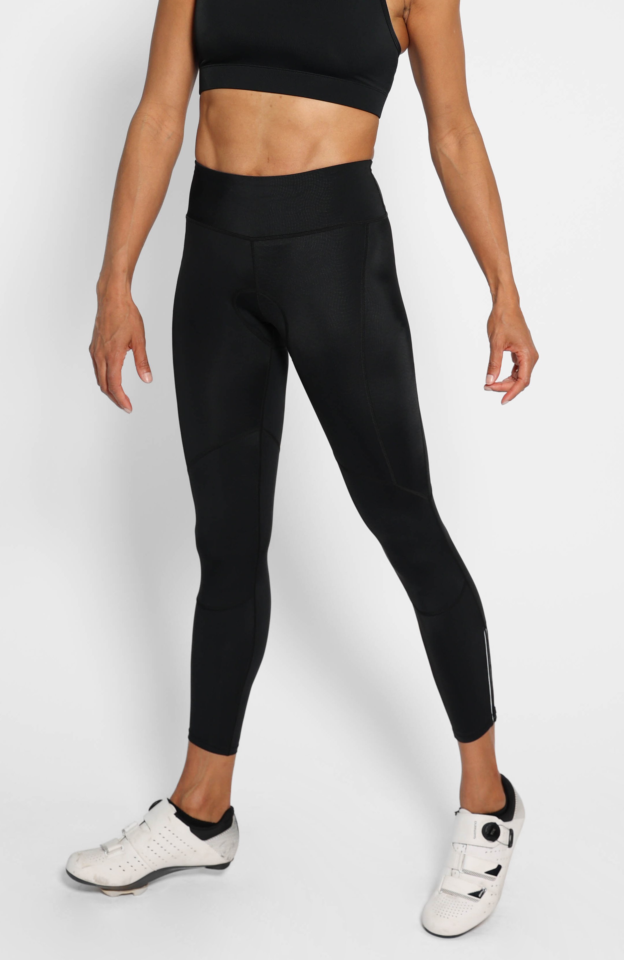 bicycle leggings womens Coeur Sports - Little Black Cycling Tights