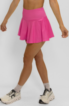 Coeur Sports Fitness Skirt The Stride Skirt in Hot Pink