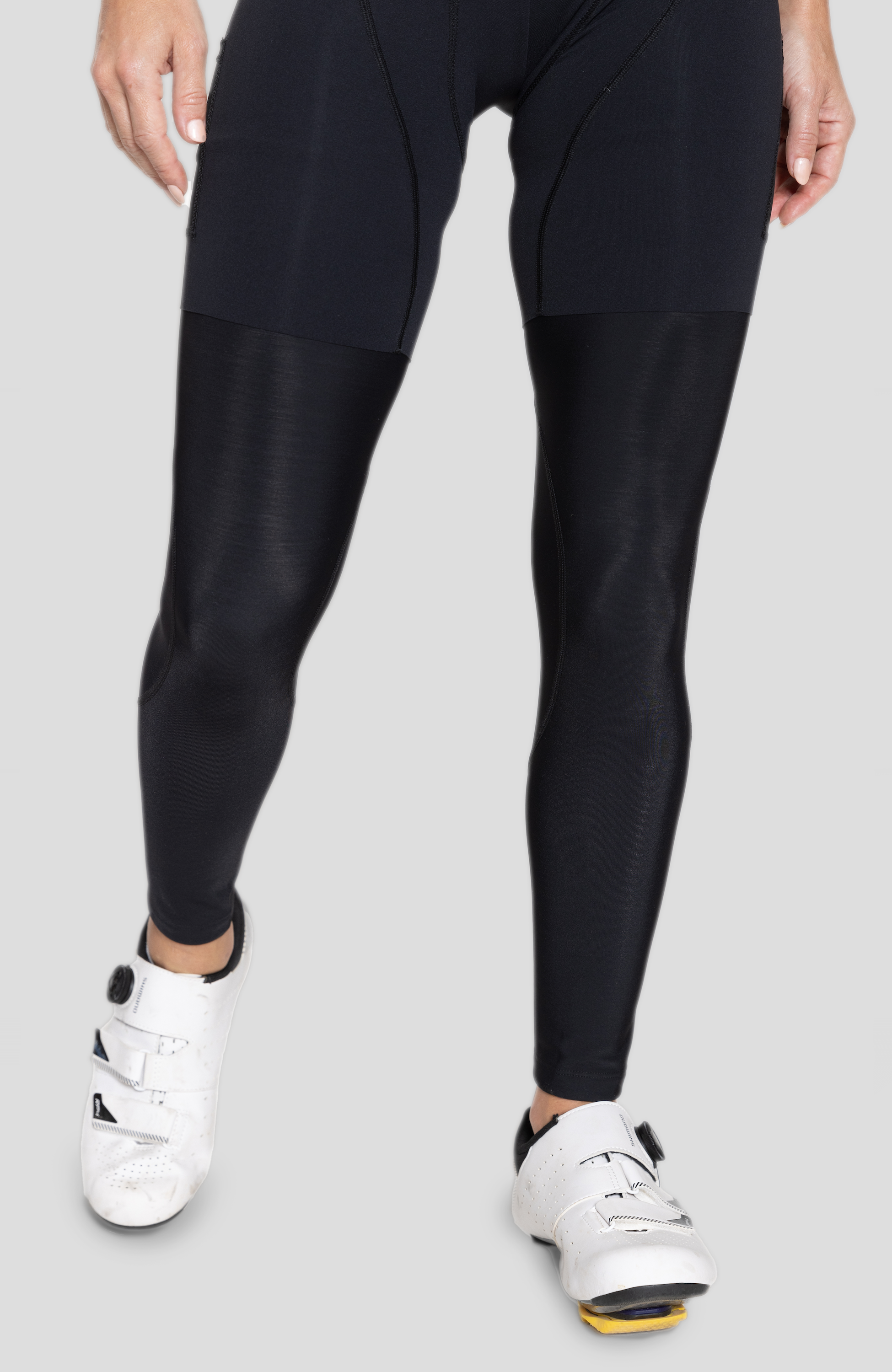 Shop Thermal Leg Warmers - Black Ankle Warmers | Coeur Sports Shop Thermal Leg Warmers - Black Ankle Warmers | Coeur Sports