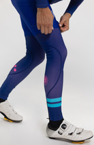 Coeur Sports Leg Warmer Thermal Leg Warmers in Wavelength