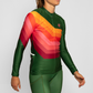 Coeur Sports Long Sleeve Cycling Jersey Forest Thermal Jersey