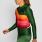 Coeur Sports Long Sleeve Cycling Jersey Forest Thermal Jersey
