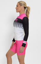 Coeur Sports Long Sleeve Cycling Jersey Thermal Cycling Jersey in Verbier